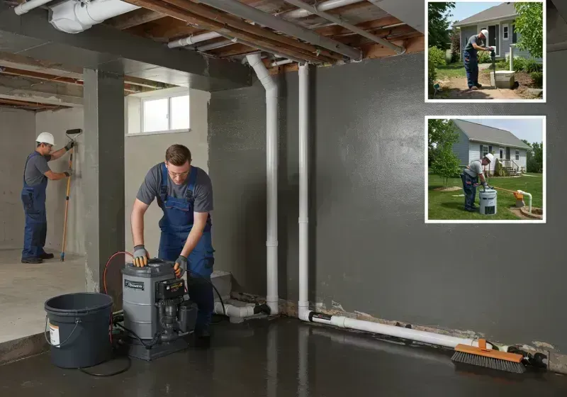 Basement Waterproofing and Flood Prevention process in Mancelona, MI